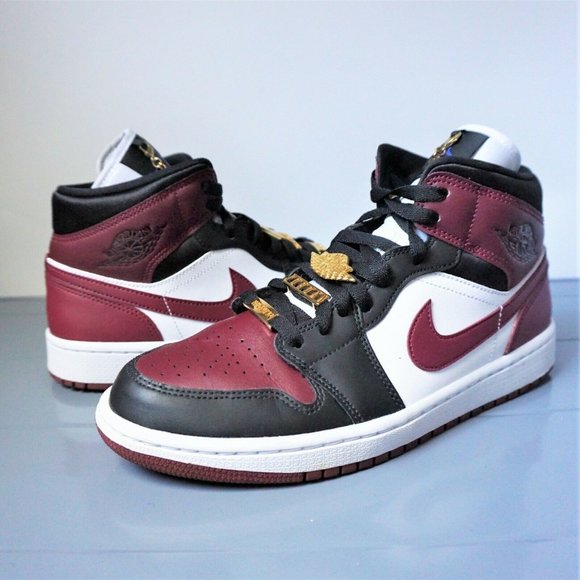 Nike | Shoes | Nike Air Jordan Mid Se Beetroot Cz438516 White Shoes Brown  Womens Size 10 | Poshmark